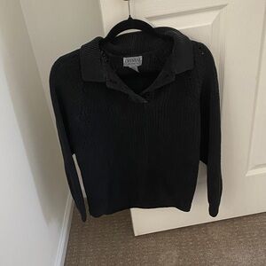Black Women's Turtleneck Sweater